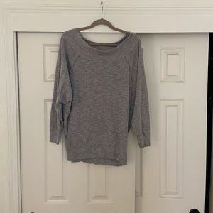 Free people off the shoulder sweatshirt